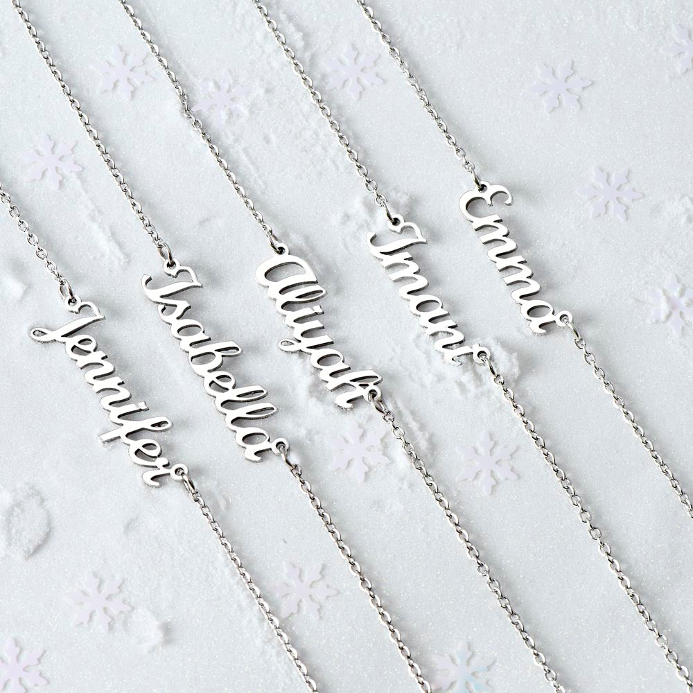 Custom Name Necklace - Gadgets, Gifts, & Gizmo