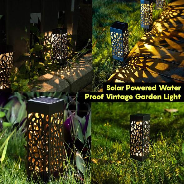 Solar Powered Waterproof Vintage Garden Light - Gadgets, Gifts, & Gizmo