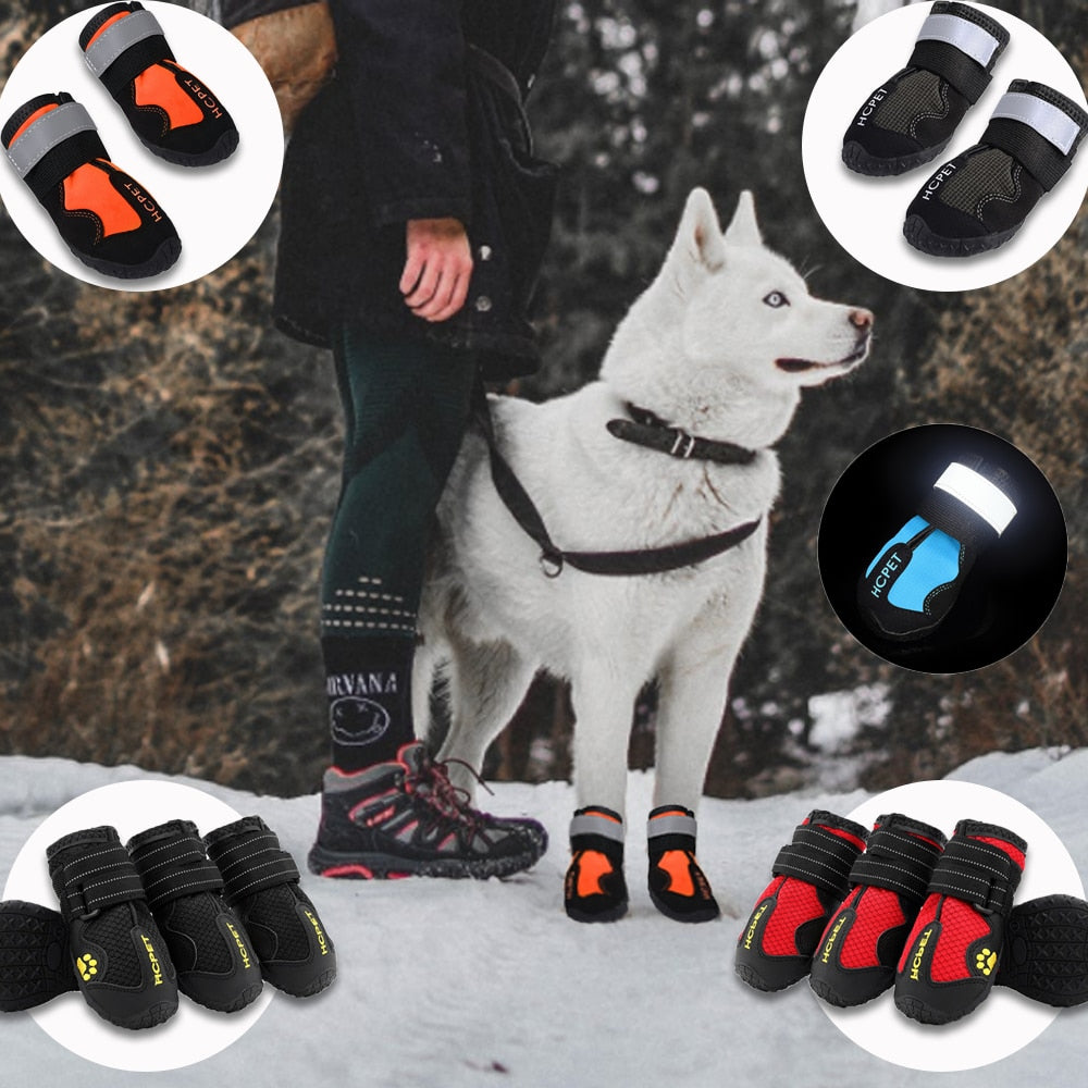 Waterproof Reflective Dog Boots - Gadgets, Gifts, & Gizmo