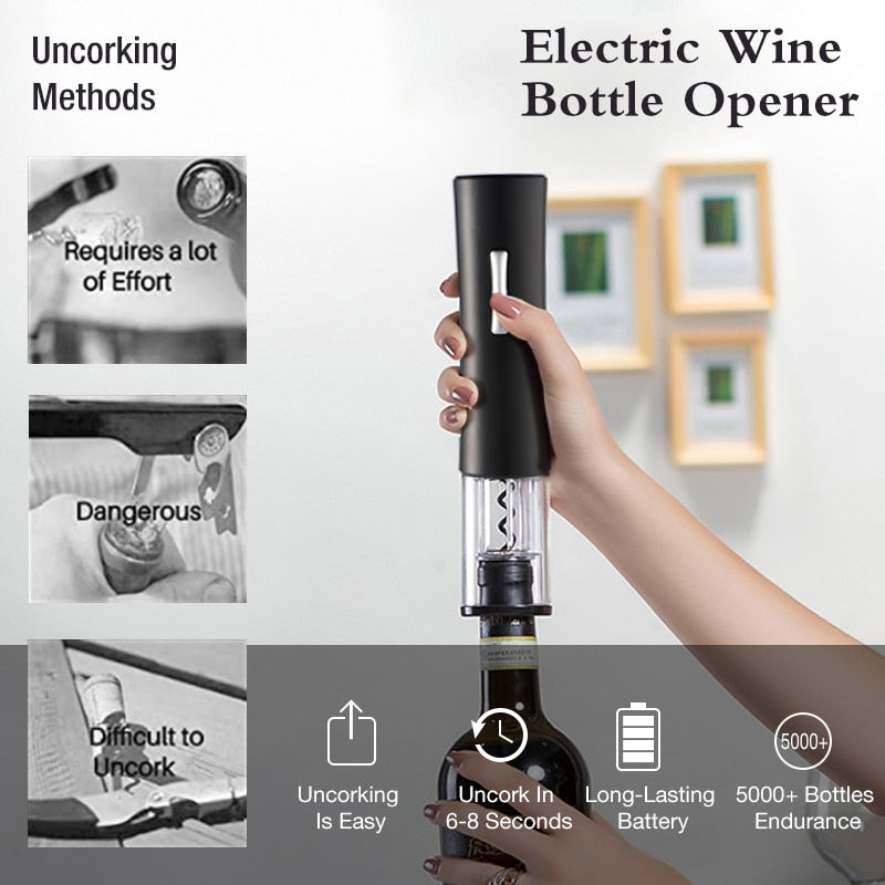 Automatic Wine Bottle Opener - Gadgets, Gifts, & Gizmo